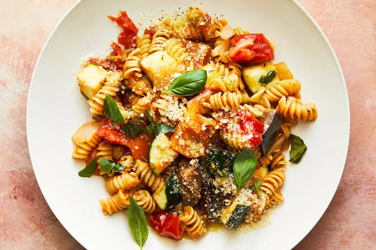 one-pot-ratatouille-pasta